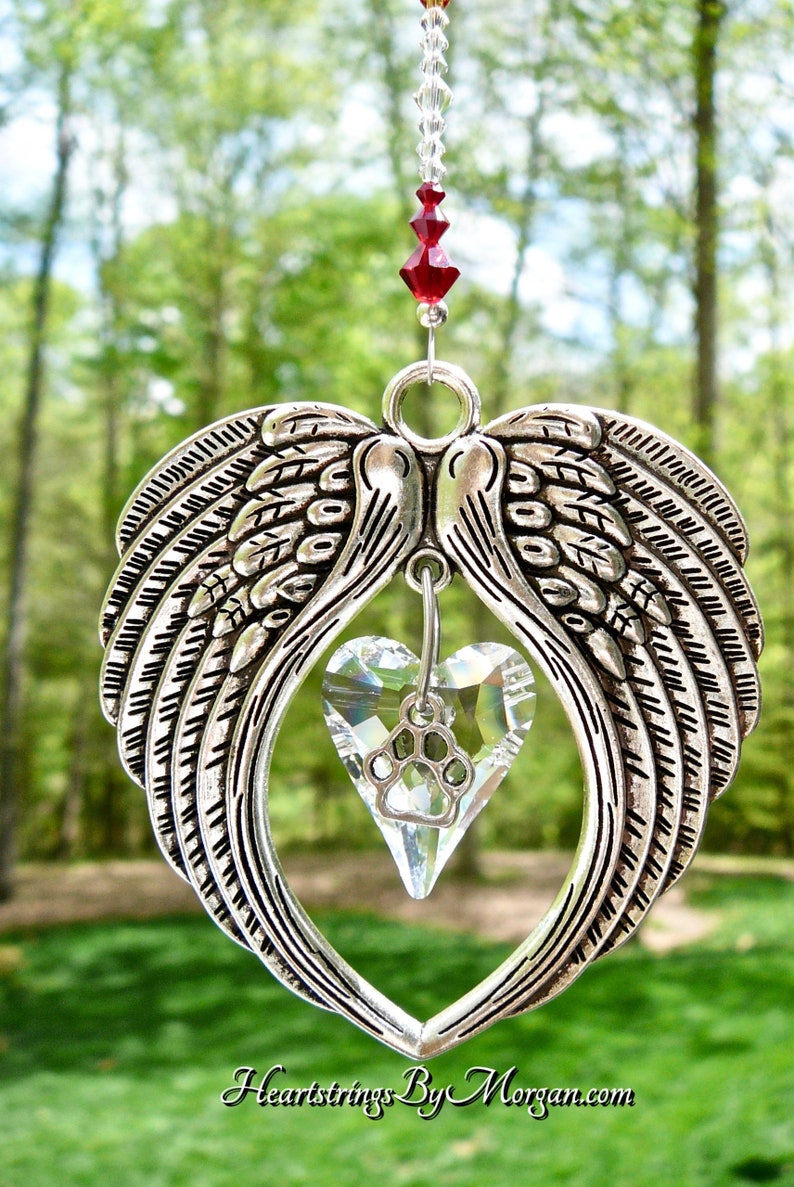 HeartstringsByMorgan Paw Prints on My Heart Suncatcher - Thumbnail 5