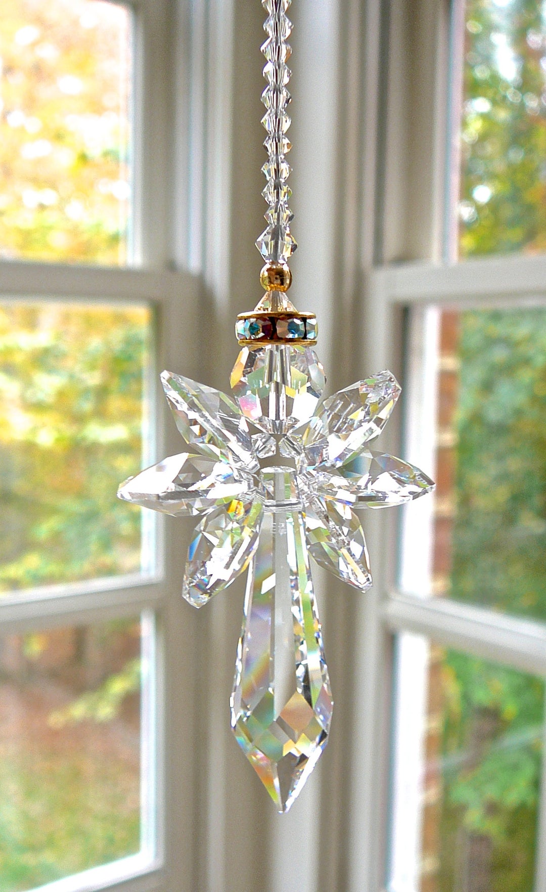 Guardian Crystal Angel for Car Rear View Mirror or Home - Etsy