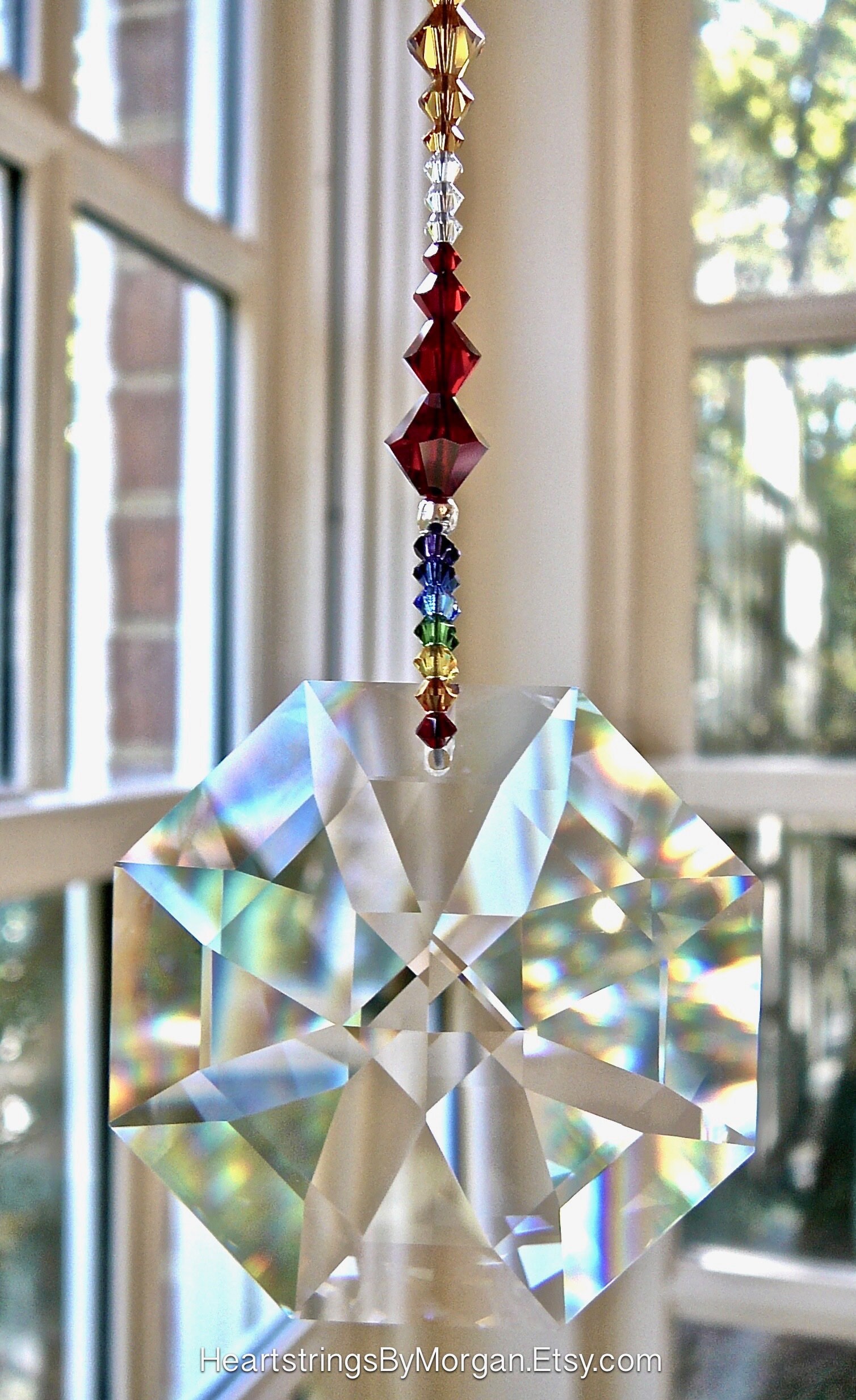 Swarovski Crystal Suncatcher, BEST Rainbow Maker We Sell