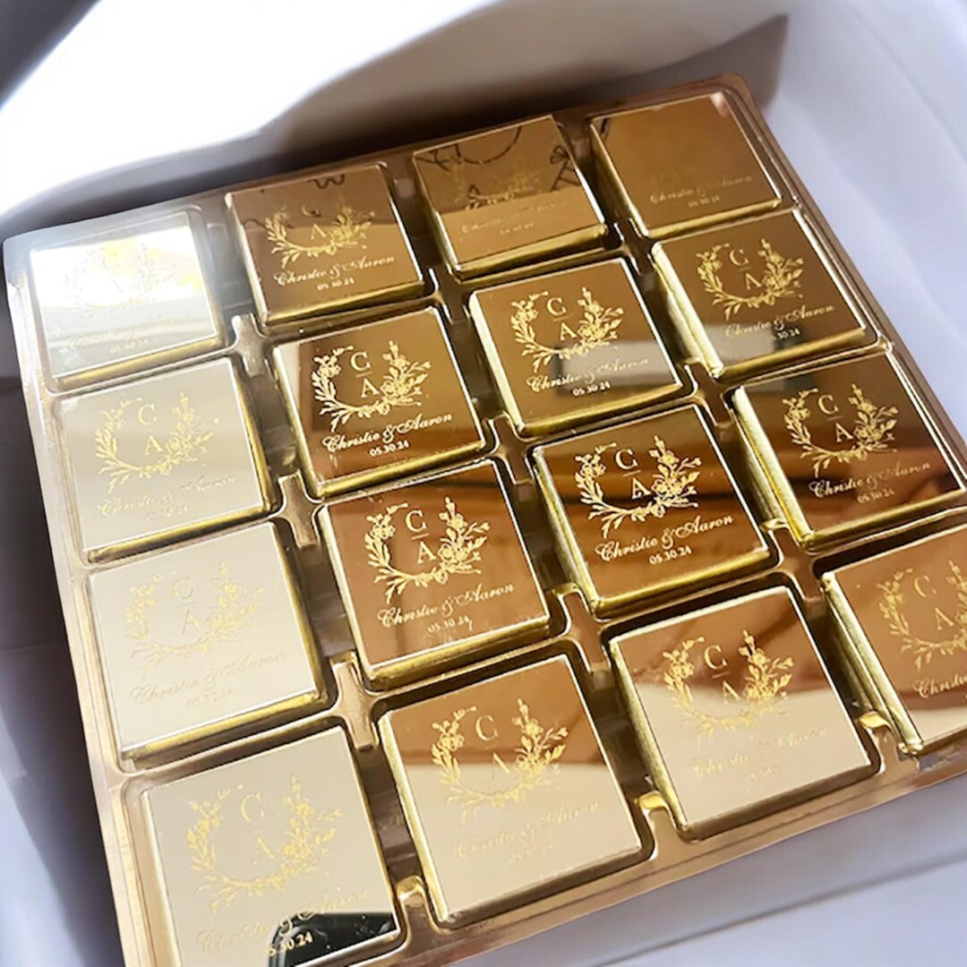 Gold Mirror Acrylic Place Name Tag With Stars By No Ordinary Gift
