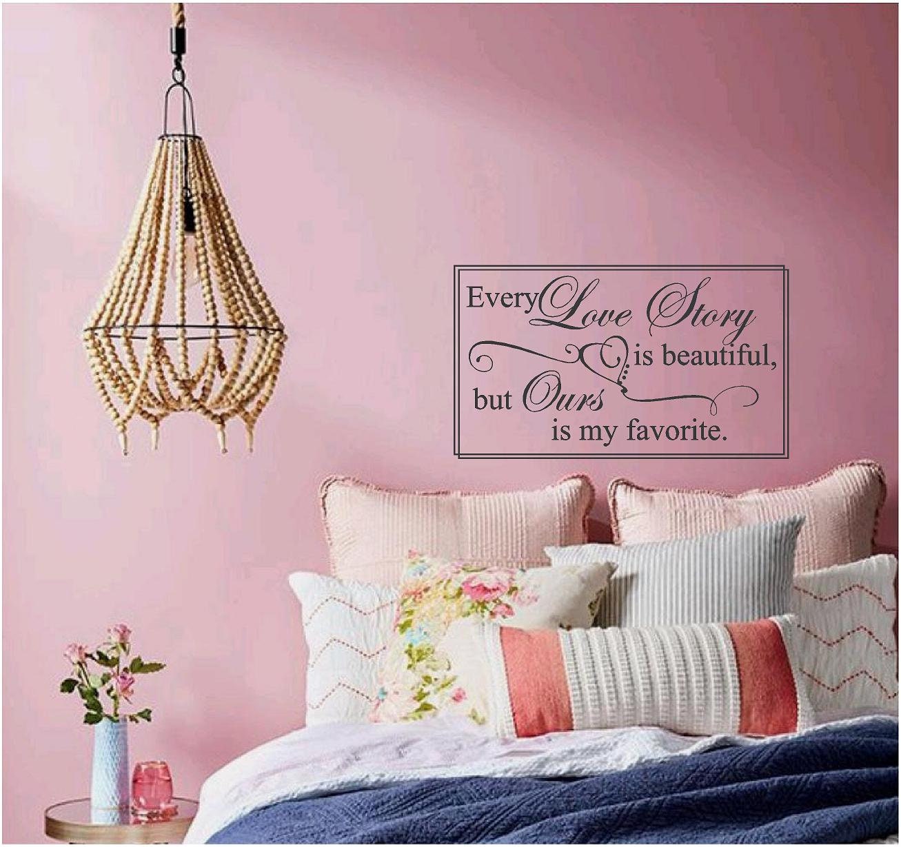 Every love story is beautiful wall art words decals Quotation Etsy