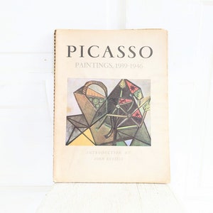 Vintage Picasso Book   Etsy