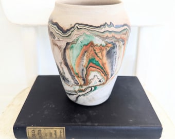 NEMADJI POTTERY ヴィンテージ 花器 アンティーク NEMADJI POTTERY ネマジ アメリカヴィンテージ陶器 壺 花瓶 NEMADJI