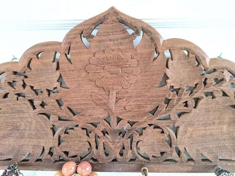 Vintage Wood Coat Rack Jewelry Rack Clothes Rack Vintage Etsy