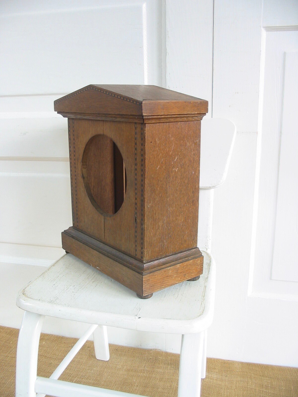 Vintage Shadow Box Vintage Clock Case Wood Case Vintage Etsy