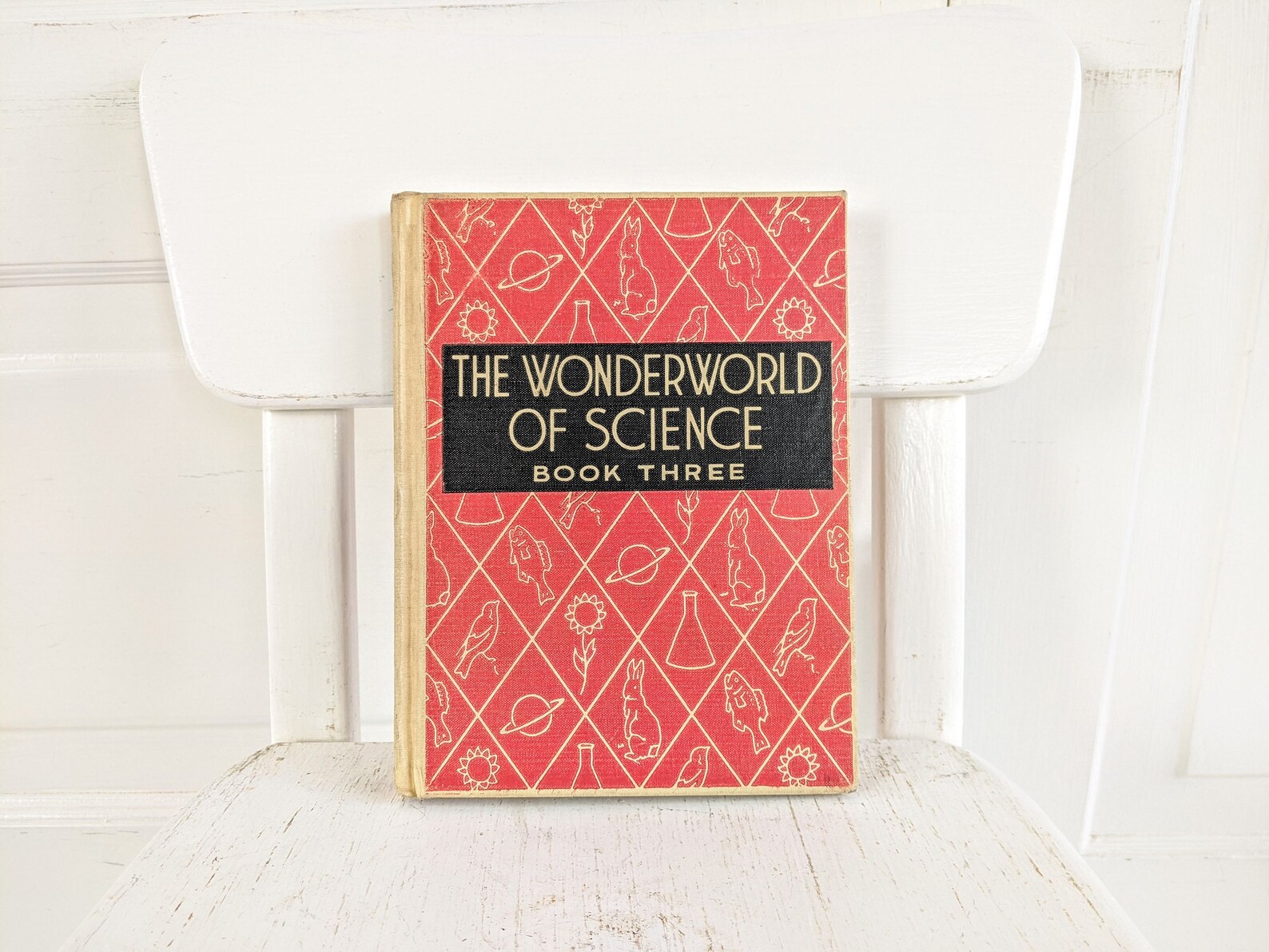 Vintage Science Book Children's Science Book Wonderworld Etsy