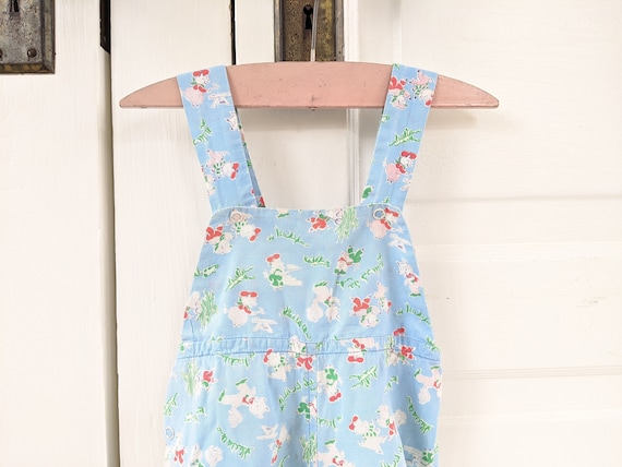 Vintage Boy Girl Overalls, Unisex Overalls, Blue Over… - Gem