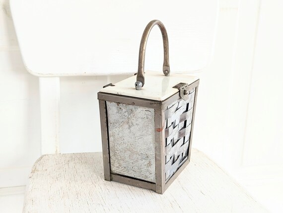 Vintage Metal Silver Purse, Vintage Silver Evenin… - image 4