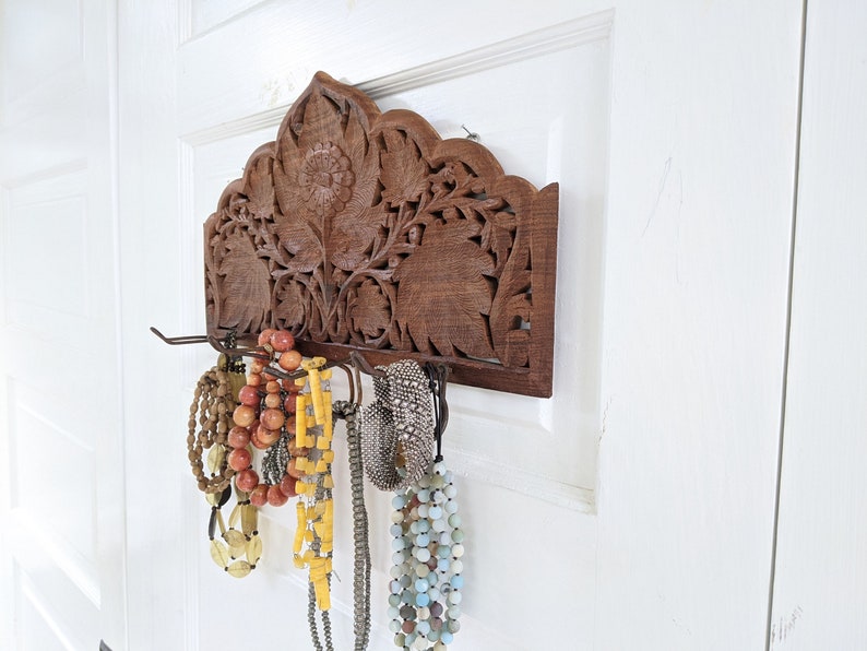 Vintage Wood Coat Rack Jewelry Rack Clothes Rack Vintage Etsy