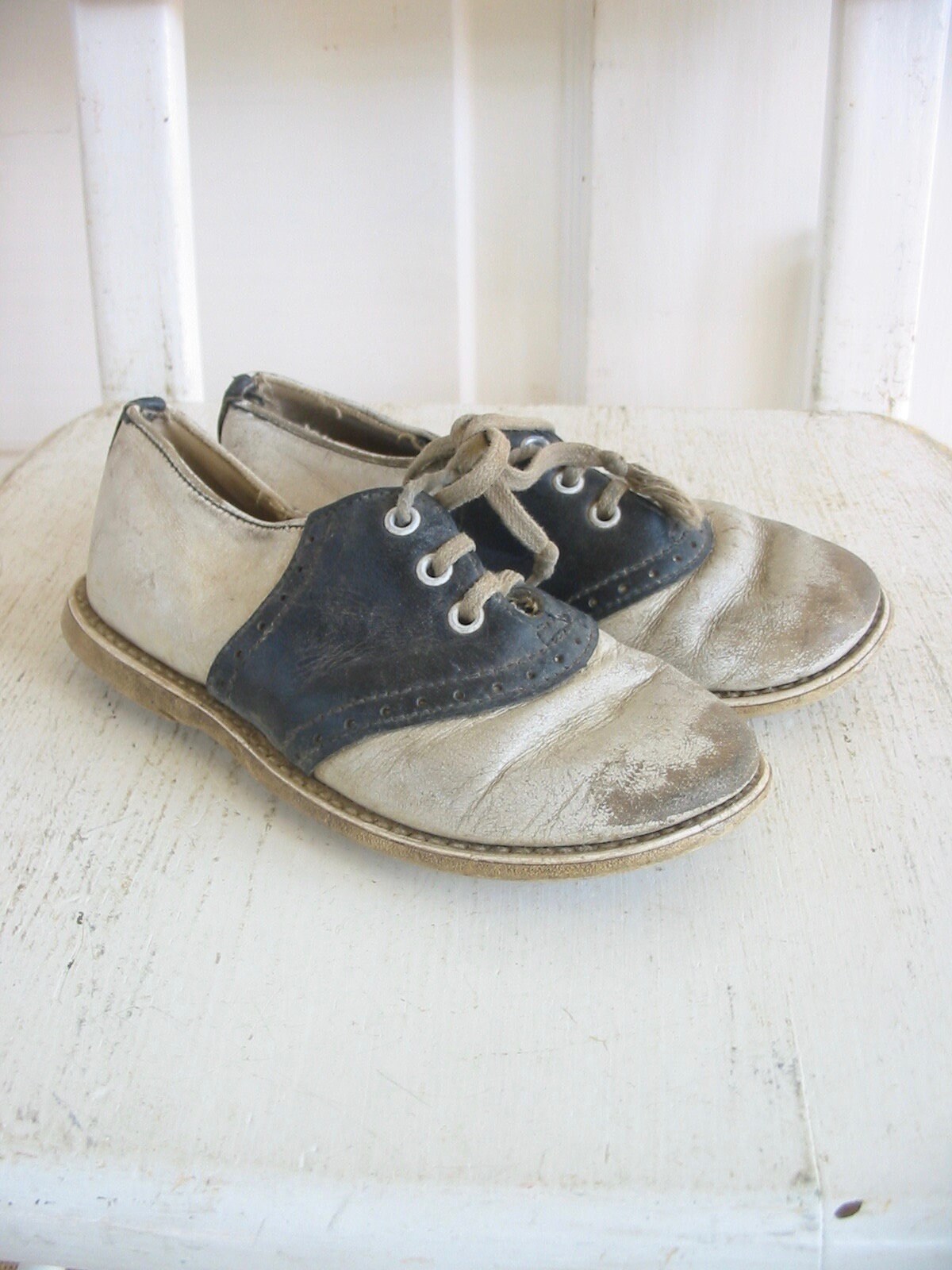 Vintage Girl Shoes Vintage Child Saddle Shoes Vintage Girl