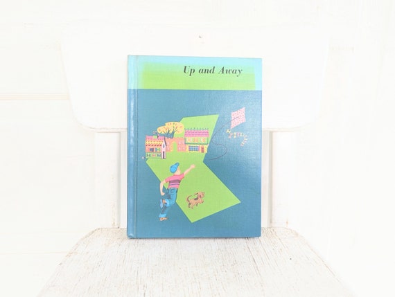 Vintage School Reader, Vintage Child Short Story Book, Vintage Children's Book, Vintage Children's Book, Vintage Reader, Vintage School Book