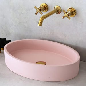 Concrete countertop sink Iris