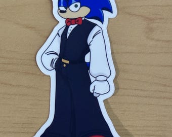 Sonic the hedgehog sticker