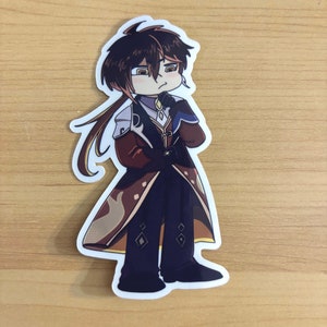 Zhongli sticker genshin