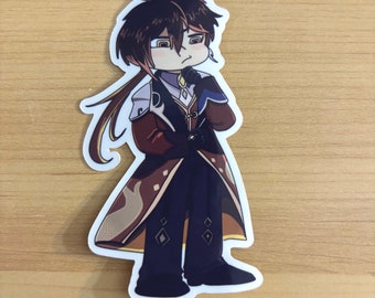 Zhongli sticker genshin