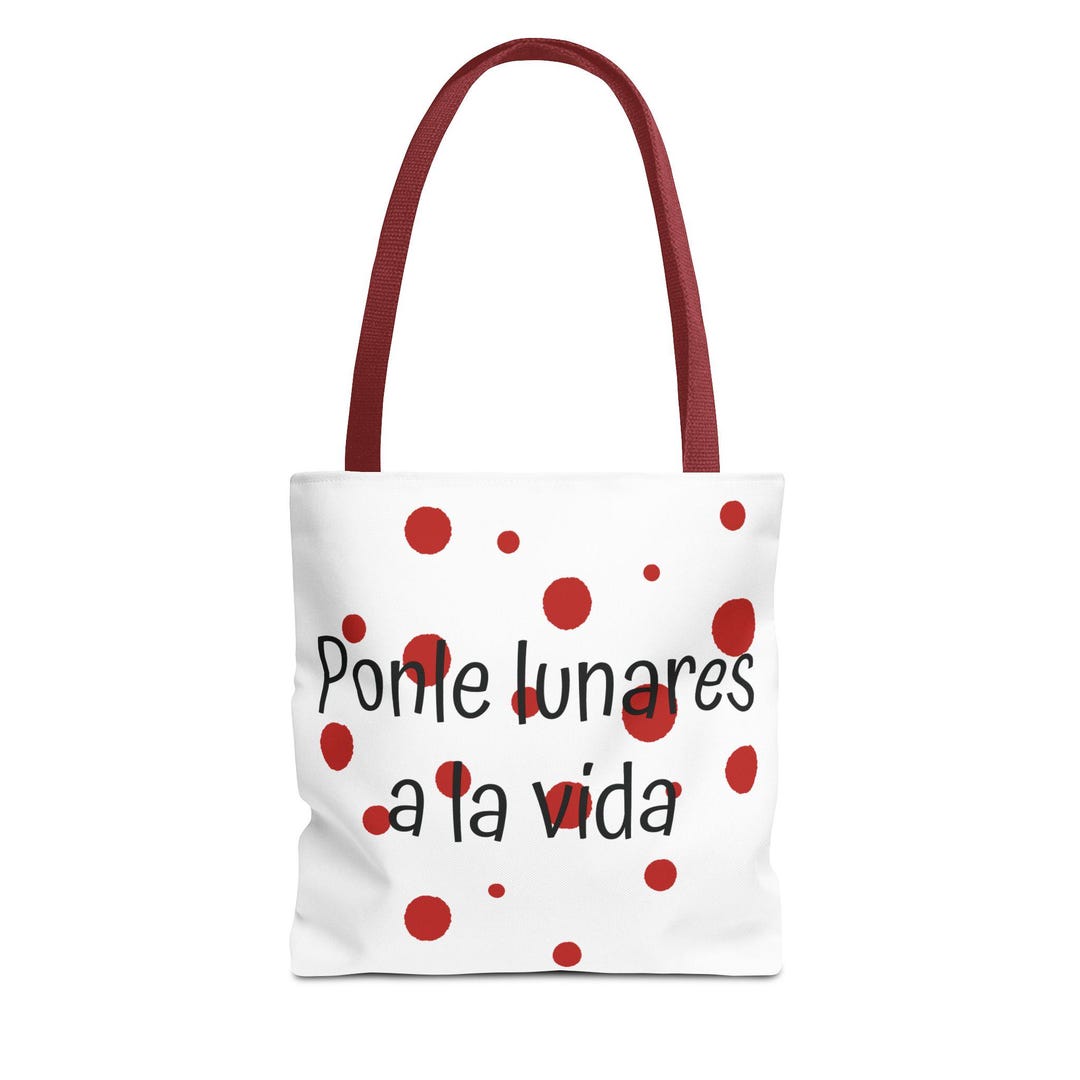 Flamenco Tote Bag - Handbag With Fun Design for Polka Dot and Flamenco ...