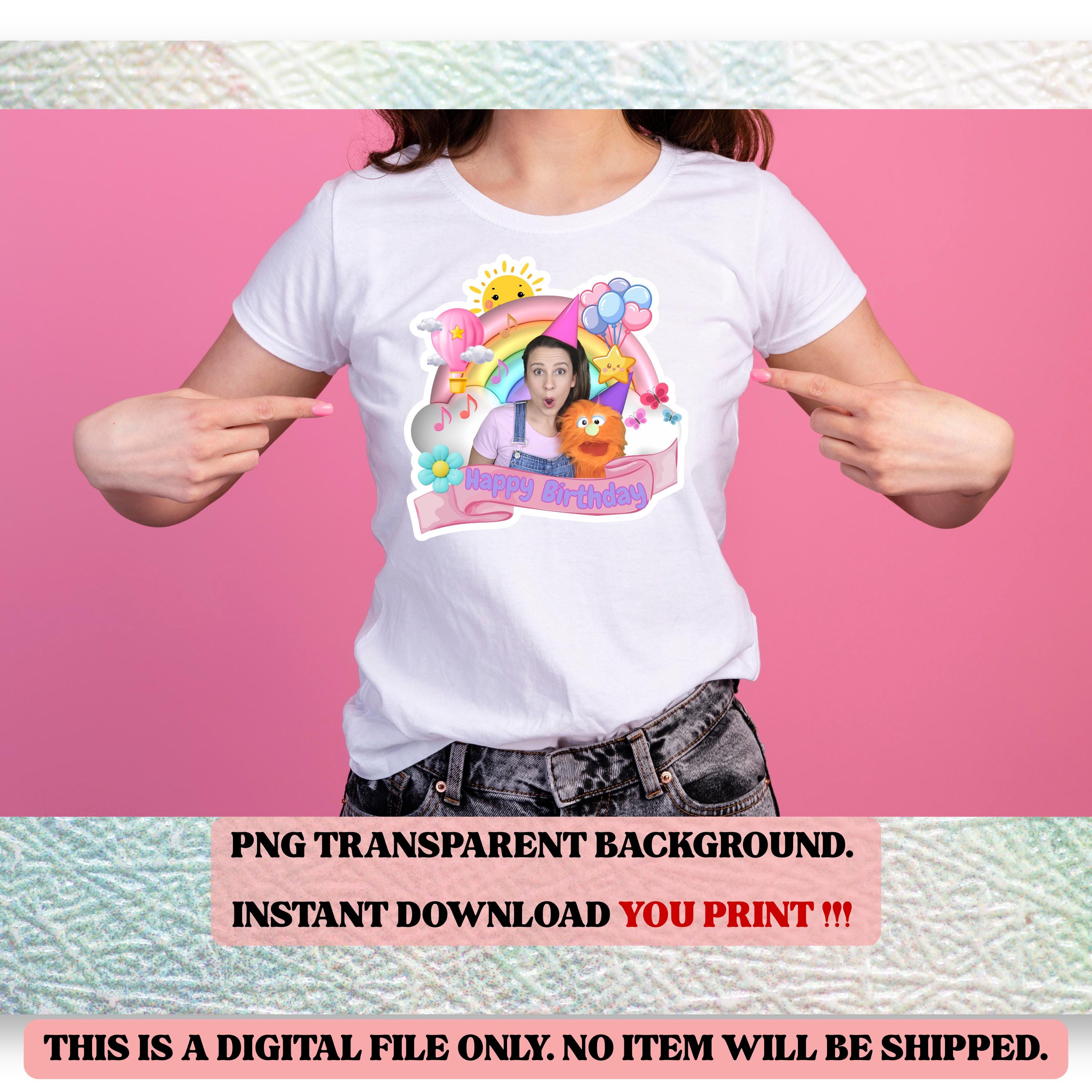 Ms Rachel Cake Topper: Printable Birthday Party Decor (PNG Digital File ...