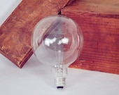 Steampunk  Large Edison Bulb, vintage light bulb, large old lightbulb