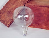 Steampunk  Large Edison Bulb, vintage light bulb, large old lightbulb