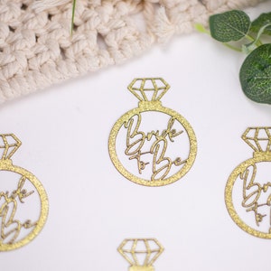 Bridal To Be, Diamond Ring Confetti, Centerpiece, Engagement Ring Decorations, Bridal Shower Decor, Engagement Party 20 piece