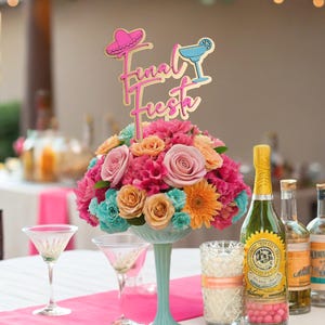 Bachelorette Final Fiesta, Final Fiesta Bachelorette Decorations, Centerpiece, Bachelorette Party, Bachelorette Party Supply