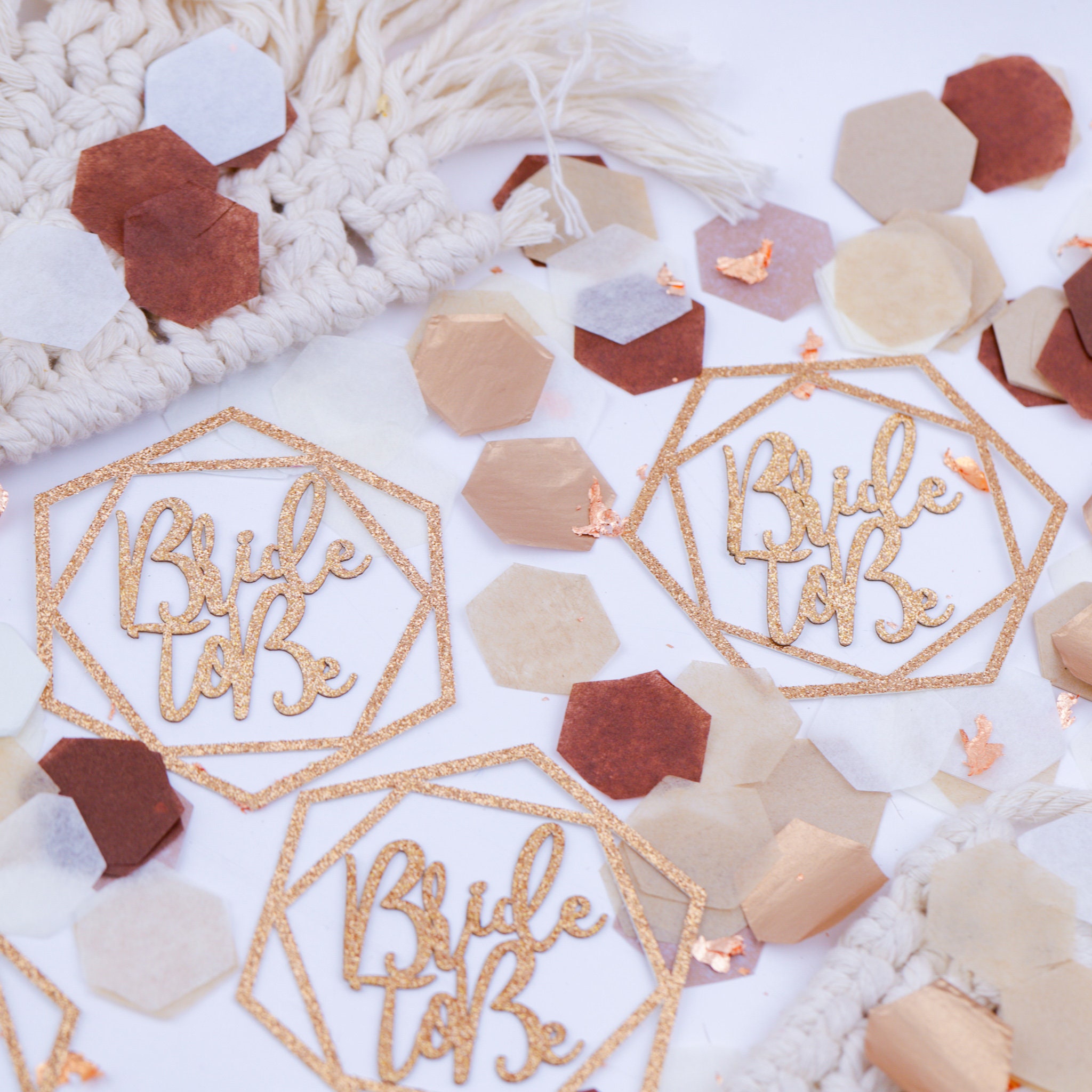 Bridal Shower Table Decorations Bride To Be Boho Bridal Shower Decor Wedding Shower Bridal Shower Confetti Bridal Brunch