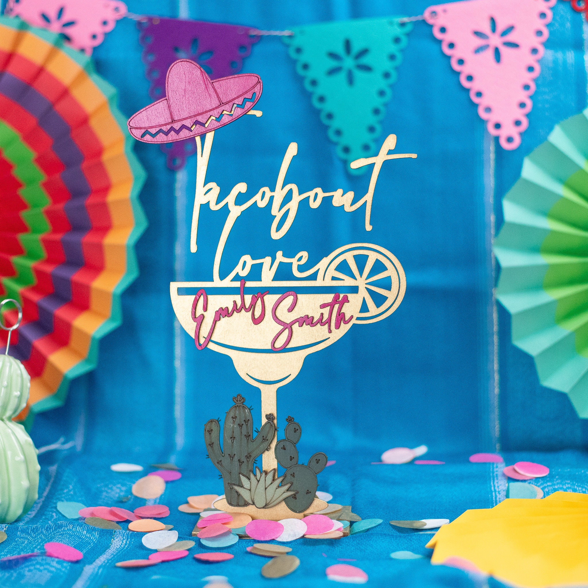 Fiesta Bridal Shower, Fiesta Engagement, Fiesta Decorations, Taco Bout