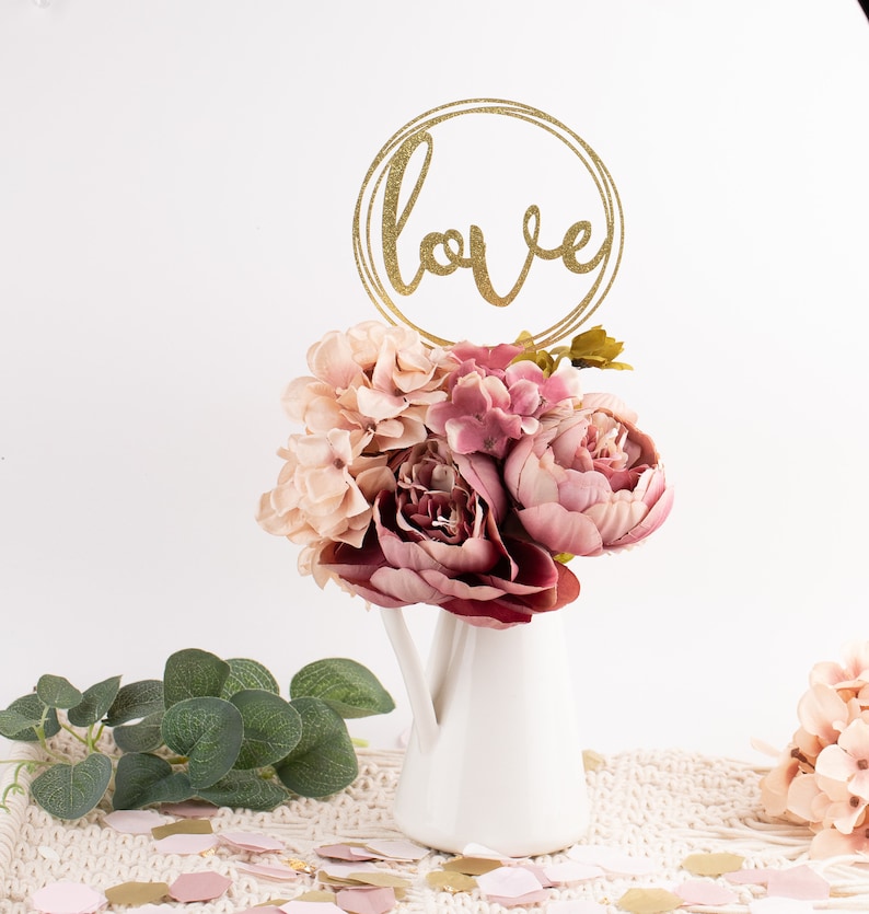 Bridal Shower Centerpiece Centerpiece Picks Centerpiece Etsy