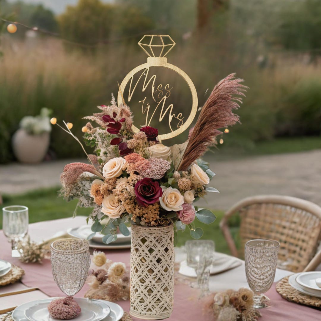 Decoraciones elegantes para despedidas de soltera, centros de mesa para  despedidas de soltera, decoración para despedidas de soltera, decoraciones  bohemias para despedidas de soltera. - Etsy México, image size:1080x1080