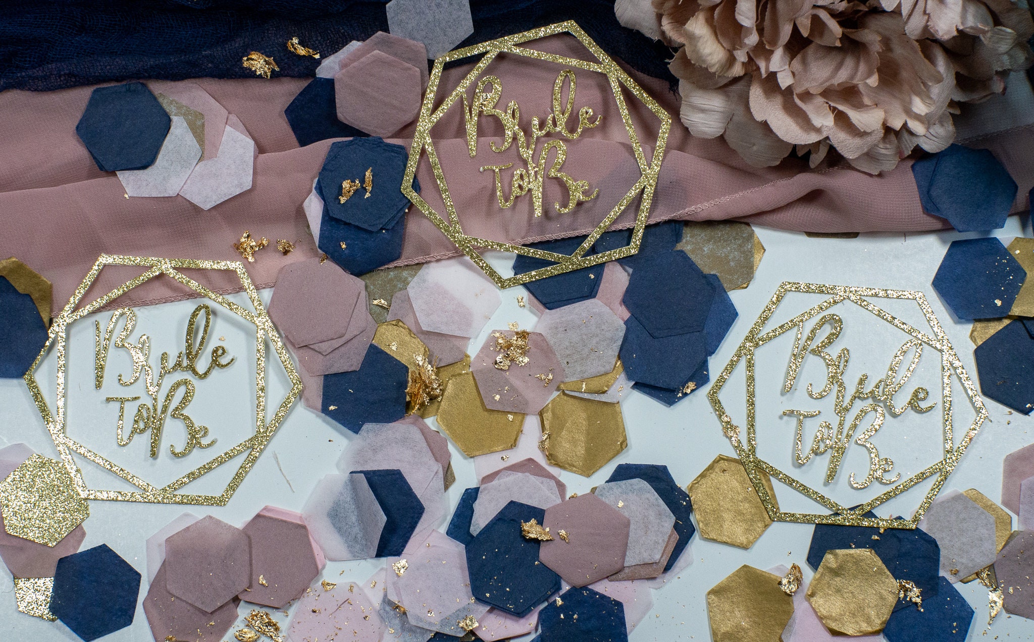 Décoration "Bride To Be" Pour Enterrement De Vie De Jeune Fille - Panneau Ou Centre De Table, Neuf