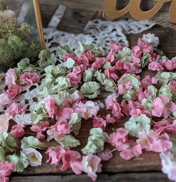Dessert Table Decor Artificial Flowers For Sweetheart Table Etsy