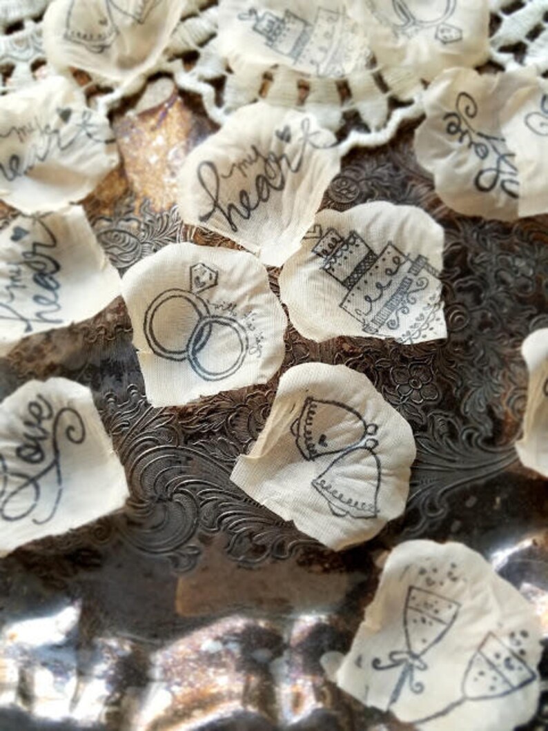 Flower Petals Rose Petals Engagement Party Decorations Etsy