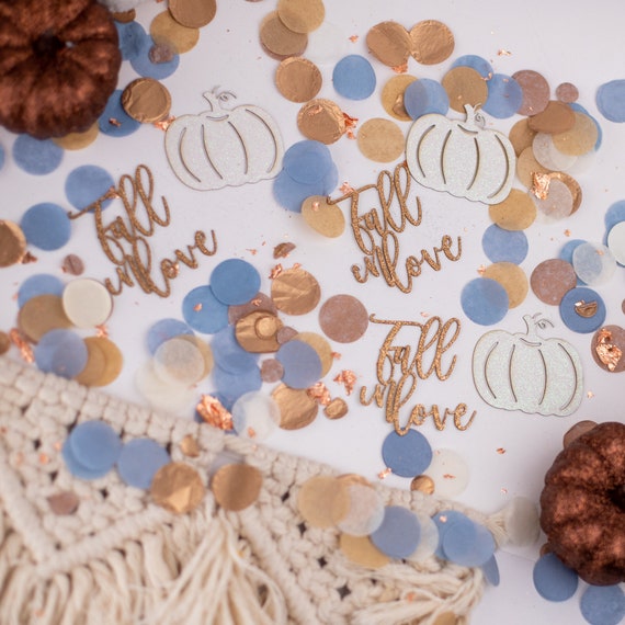 Fall in Love Table Confetti
