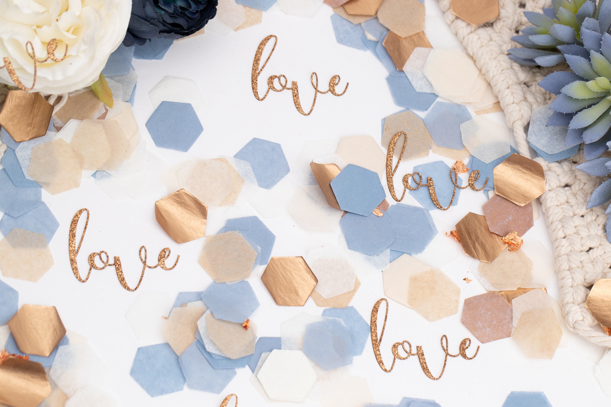 Dusty Blue Wedding Bridal Shower Table Decoration Sweetheart Table Decor Rehearsal Dinner Wedding Shower Decorations