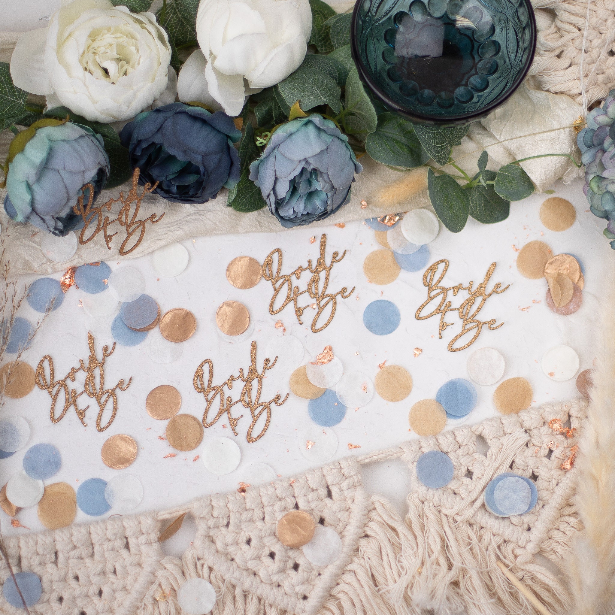 Bridal Shower Confetti Bridal Shower Decor Bride To Be Bridal Shower Table Decorations Boho Bridal Shower Wedding Shower