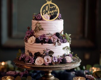 Fiançailles, Décorations de fête de fiançailles, Décoration de gâteau, Décorations de bague de fiançailles, Fiançailles, Décoration de gâteau de fiançailles