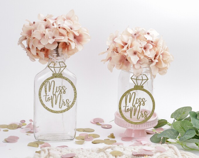 Bridal Shower Wedding Centerpieces Vases Etsy