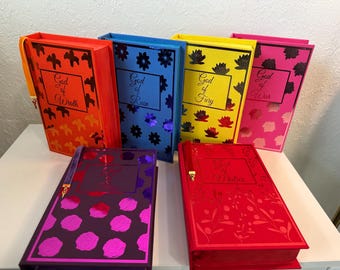 Reencuadernación de Legacy of Gods / Encuadernación completa / Encuadernación de Rina Kent / Libros personalizados / Libros de edición especial de romance oscuro / Encuadernación BookTok