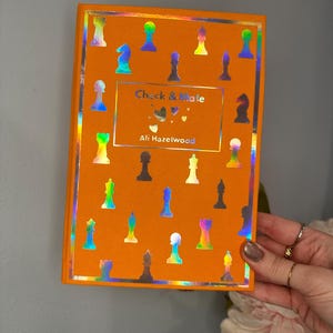 Check & Mate | Ali Hazelwood Rebind | Custom Books | Special Edition Rebind | Rebound Book | Tiktok Book Binder | Romance BookTok |