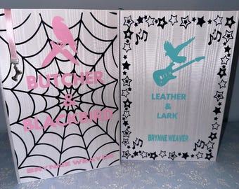 Butcher and Blackbird + Leather and Lark Rebind | Livros personalizados | Reencadernação de edições especiais | Livro reencadernado | Encadernador de livros do TikTok | BookTok viral
