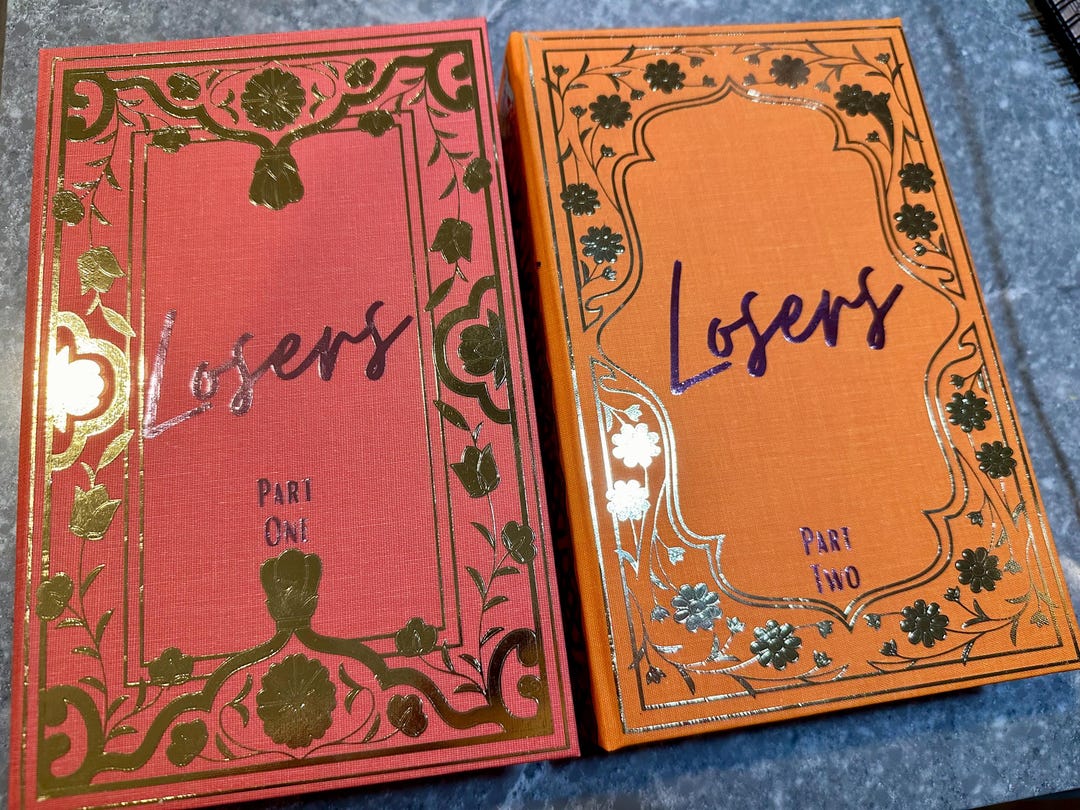 Losers by Harley Laroux Rebind | Custom Books | Special Edition