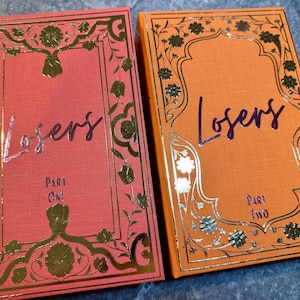 Losers by Harley LaRoux Rebind | Custom Books | Special Edition Rebind | Rebound Book | Tiktok Book Binder | Dark Romance | BookTok Authors