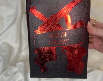 Six of Crows Rebind | Benutzerdefinierte Bücher | Sonderedition Rebind | Rebound-Buch | Tiktok Buchbinder