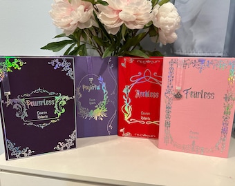 Machteloze trilogie + krachtig | Paedyn & Kai | Romantiek | Boeken op maat | Speciale editie opnieuw inbinden | Ingebonden boek | Tiktok-boekbinder | BoekTok