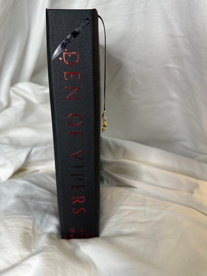 Den der Vipers Rebind | Individuelles Buch | Tiktok Buchbinder | Dunkelromantische Bücher Bild 3