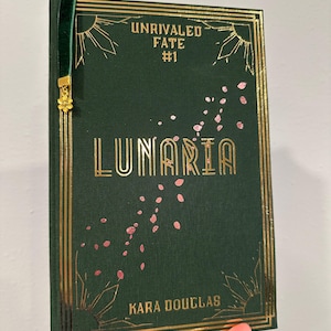 Lunaria | Kara Douglas Rebind | Custom Books | Special Edition Rebind | Rebound Book | Tiktok Book Binder | Romantasy BookTok | Fantasy