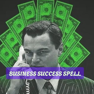 Business Success Spell - Attract Clients, Sales, and Growth - Powerful Prosperity Ritual for Entrepreneurs