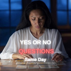 Ja oder Nein Tarot Lesung, eine Frage Ja oder Nein Lesen Same Hour, Psychische Lesungen, Tarot Ja oder Nein Antwort Voraussage