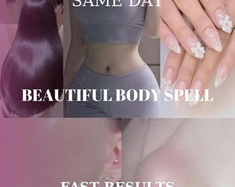 Self Love Body Spell, Boost Confidence and Attract Beauty Energy, Powerful Self Love Manifestation Ritual, Glow Up Energy, Same Day Cast