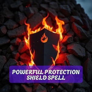 Beschermingsschildspreuk: negativiteit en boze ogen blokkeren (digitale download)